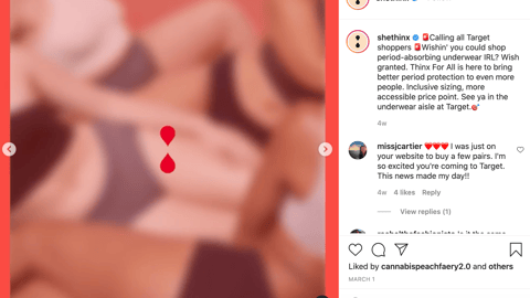 Shethinx Target Instagram Update